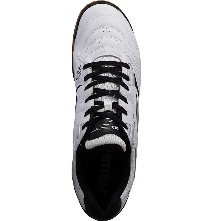 Buty piłkarskie Joma Maxima 902 Sala IN biało czarne - obrazek 2