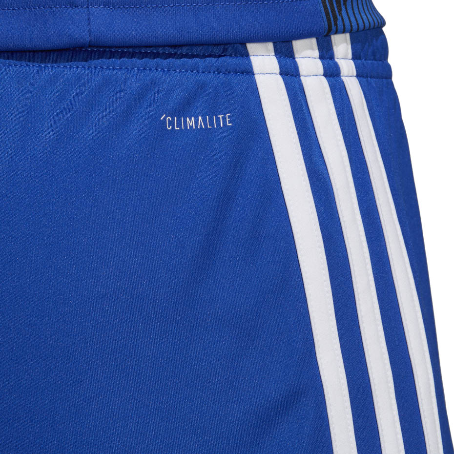 Spodenki dla dzieci adidas Tastigo 19 Shorts JUNIOR niebieskie DP3682/DP3686 - obrazek 4
