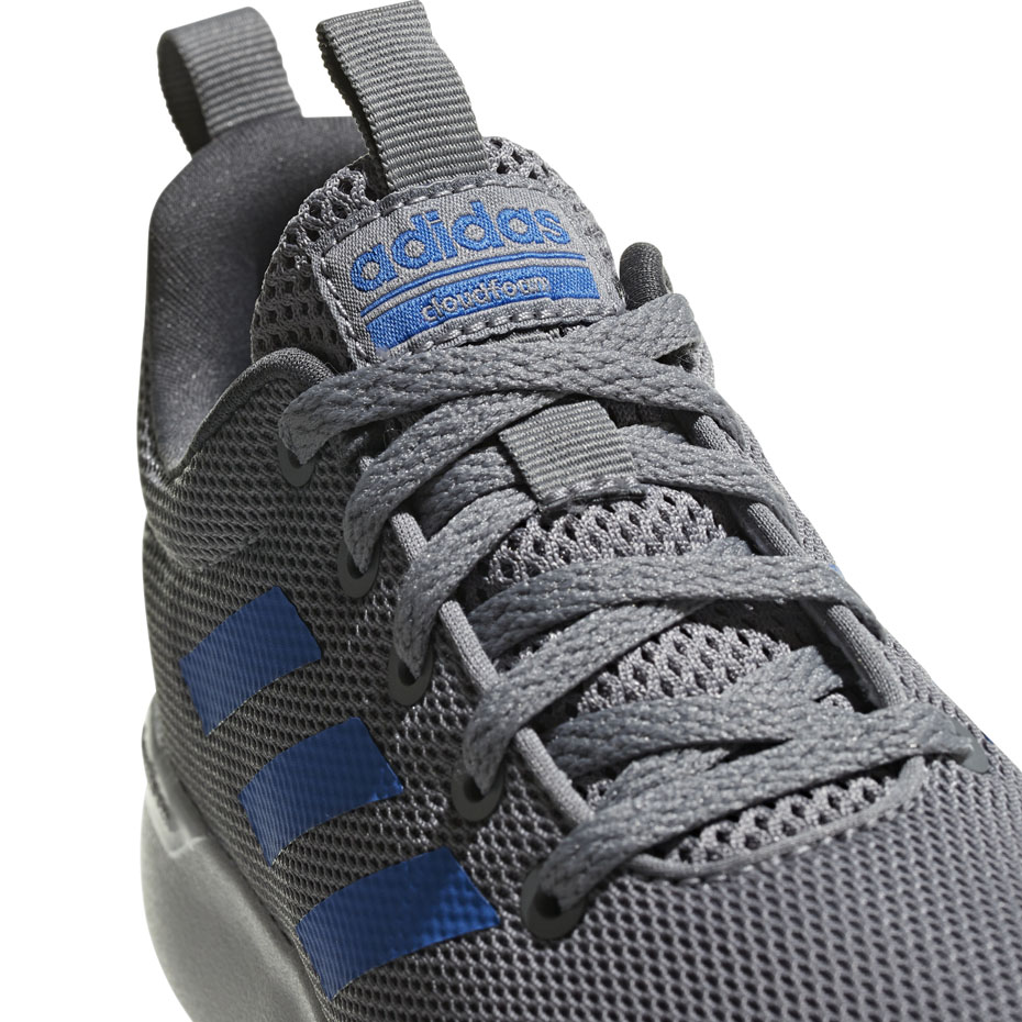 Buty dla dzieci adidas Lite Racer K szaro niebieskie F35440 - obrazek 3
