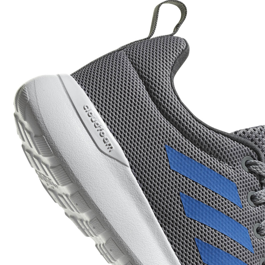 Buty dla dzieci adidas Lite Racer K szaro niebieskie F35440 - obrazek 4