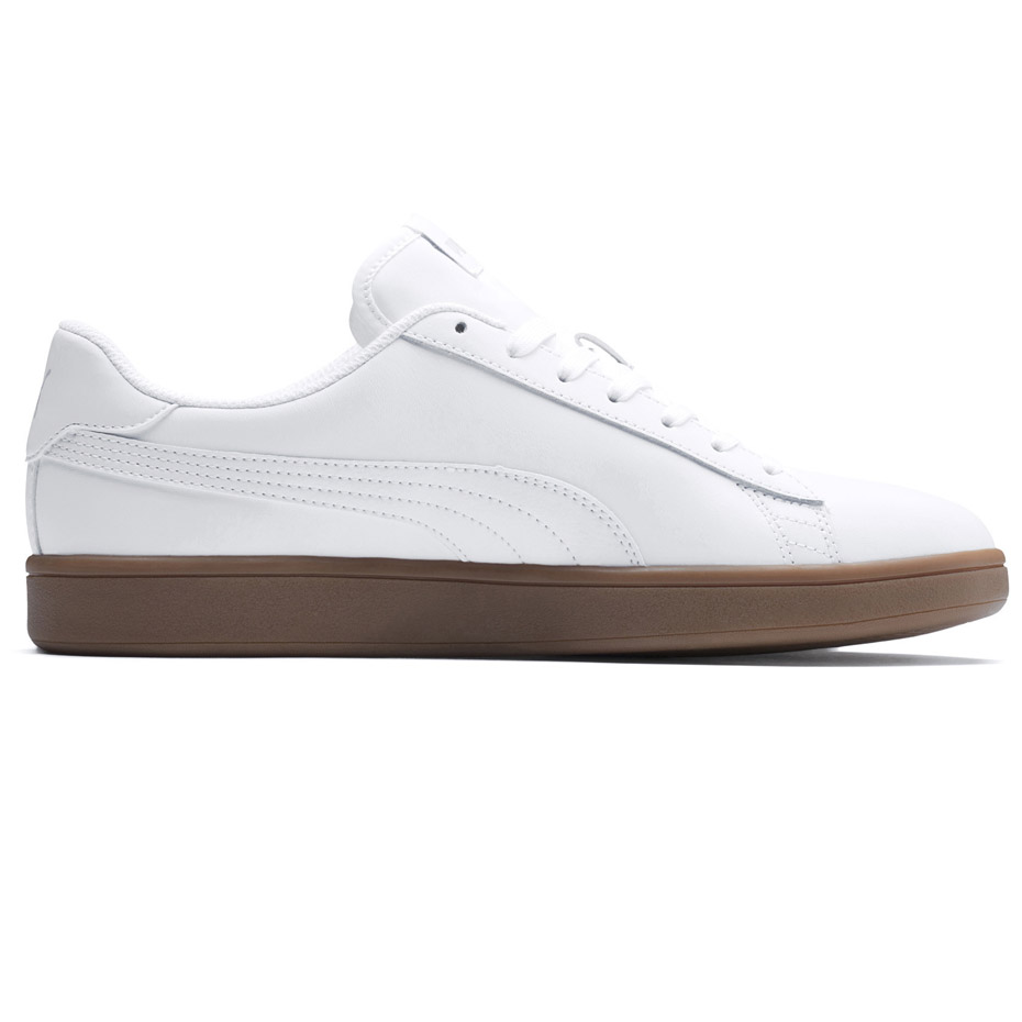 Buty męskie Puma Smash v2 L białe 365215 13
