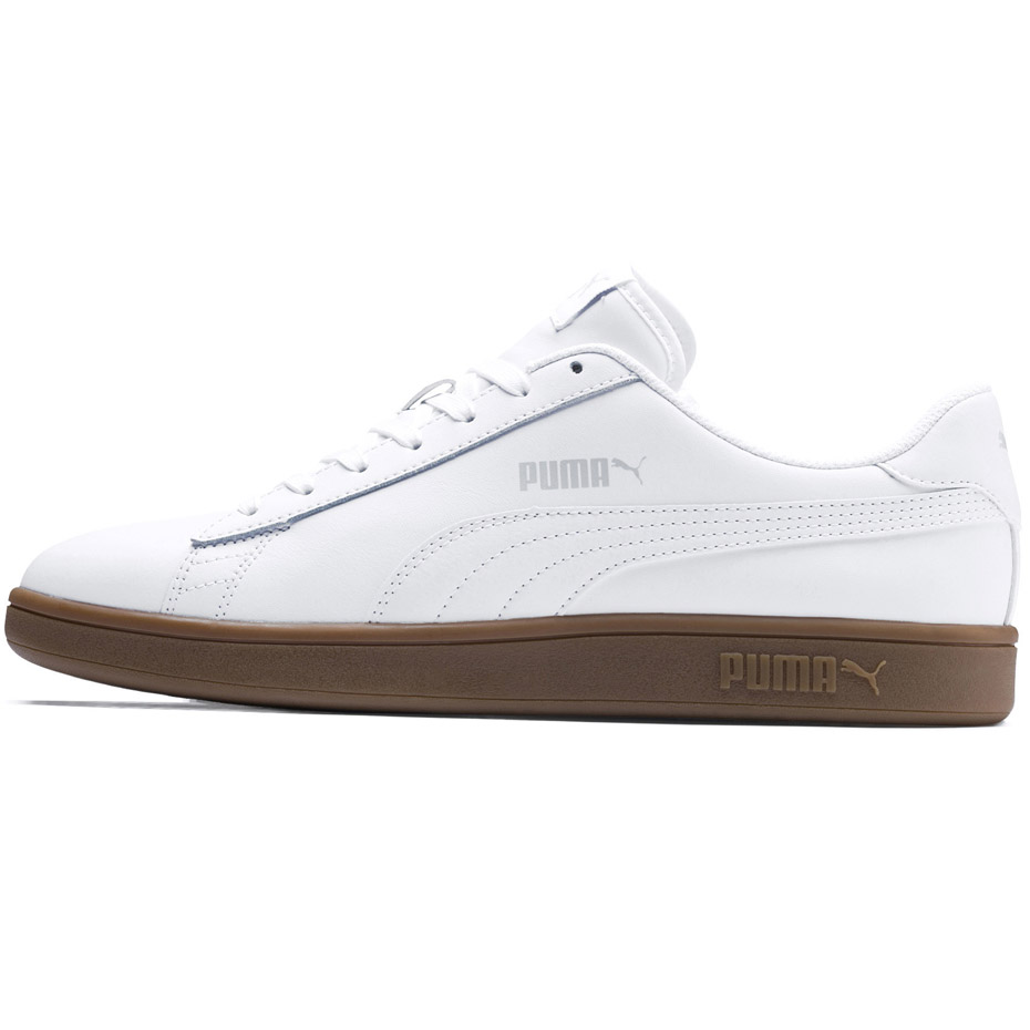 Buty męskie Puma Smash v2 L białe 365215 13 - obrazek 2