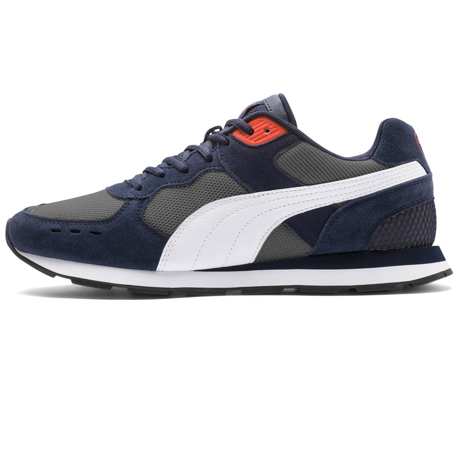 Buty męskie Puma Vista granatowo szare 369365 06 - obrazek 2