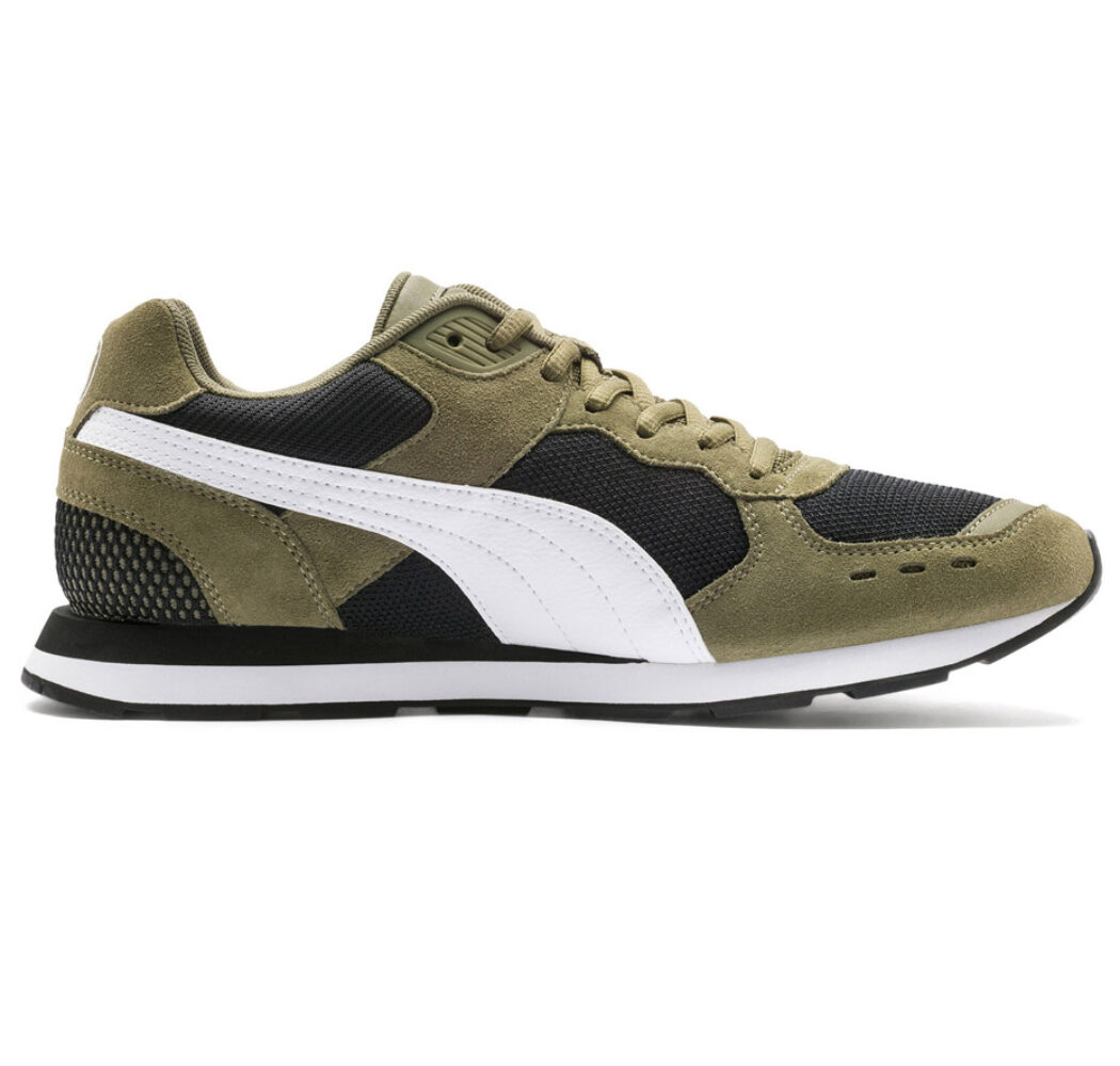 Buty męskie Puma Vista khaki czarne 369365 08