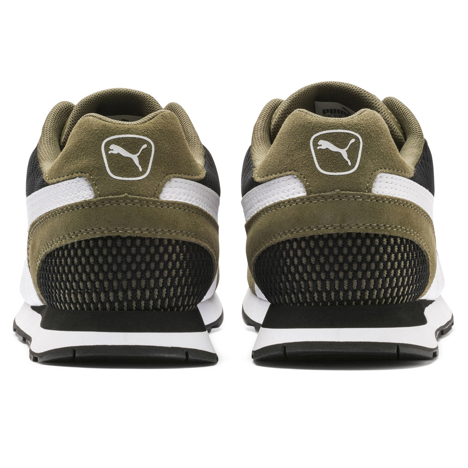 Buty męskie Puma Vista khaki czarne 369365 08 - obrazek 4