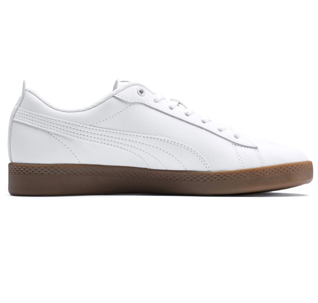 Buty damskie Puma Smash Wns v2 L białe 365208 12