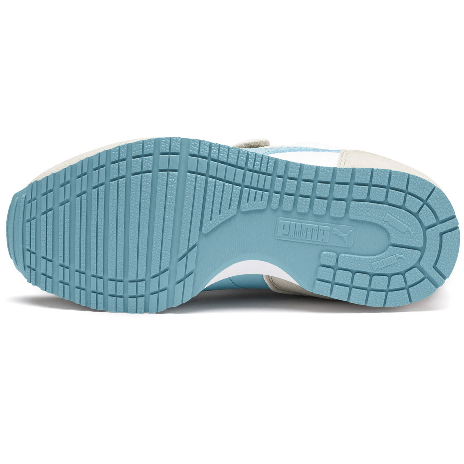 Buty dla dzieci Puma Cabana Racer SL V PS beżowo-błękitne 360732 78 - obrazek 5