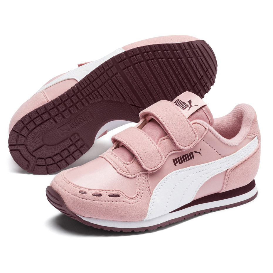 Buty dla dzieci Puma Cabana Racer SL V PS różowe 360732 79 - obrazek 5