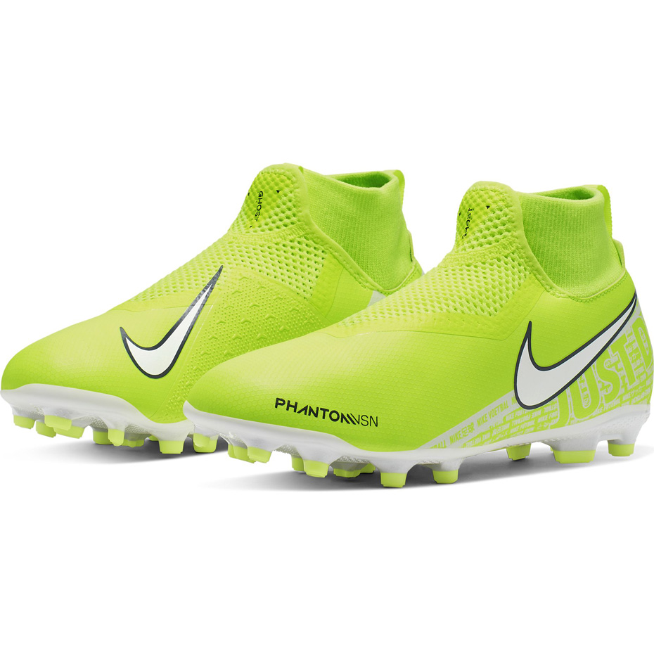 Buty piłkarskie Nike Phantom VSN Academy DF FG/MG JUNIOR AO3287 717 - obrazek 4