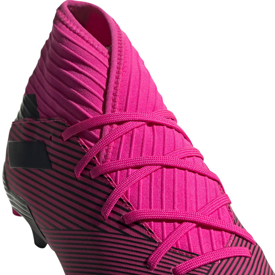 Buty piłkarskie adidas Nemeziz 19.3 FG różowe F34388 - obrazek 4