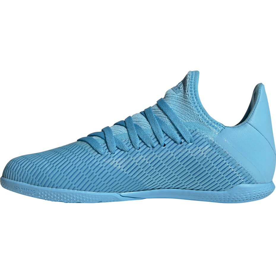 Buty piłkarskie adidas X 19.3 IN JUNIOR niebieskie F35354 - obrazek 2