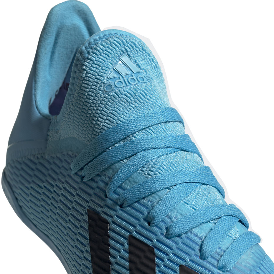 Buty piłkarskie adidas X 19.3 IN JUNIOR niebieskie F35354 - obrazek 5