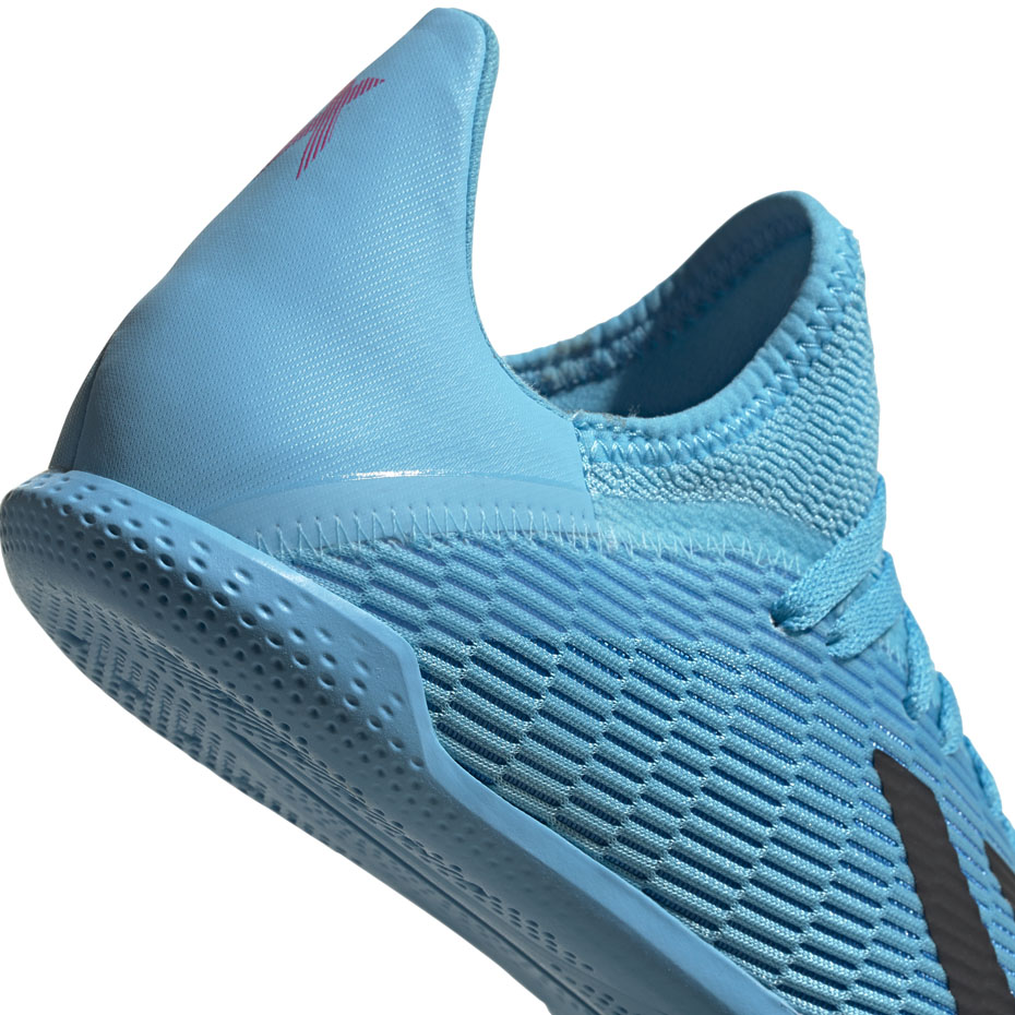 Buty piłkarskie adidas X 19.3 IN JUNIOR niebieskie F35354 - obrazek 6