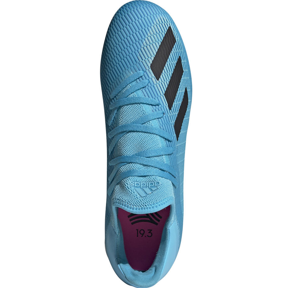 Buty piłkarskie adidas X 19.3 IN niebieskie F35371 - obrazek 3