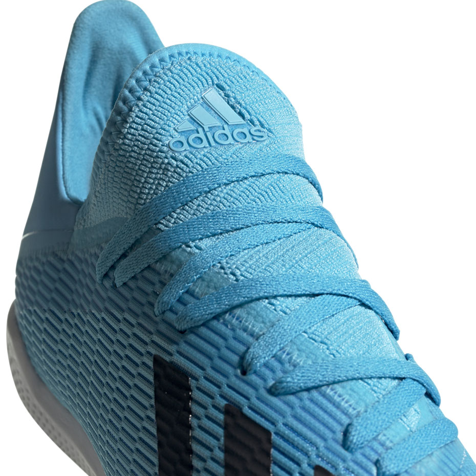 Buty piłkarskie adidas X 19.3 IN niebieskie F35371 - obrazek 5