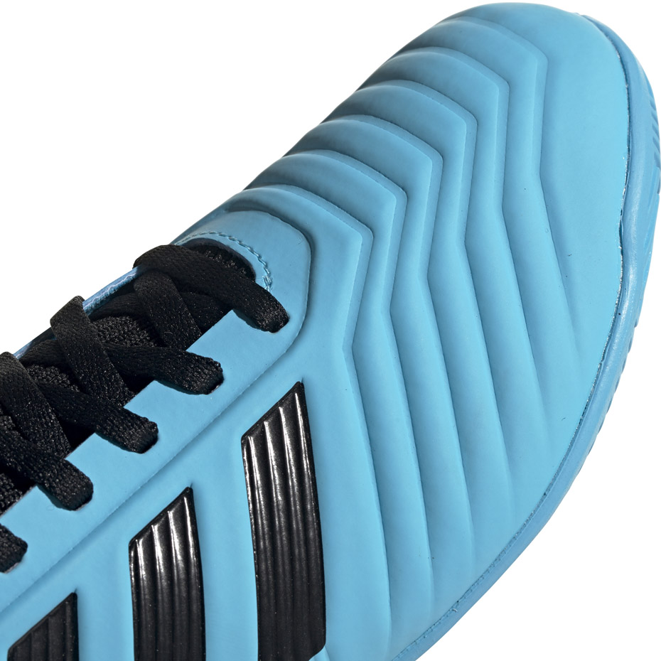 Buty piłkarskie adidas Predator 19.3 IN JUNIOR niebieskie G25807 - obrazek 4