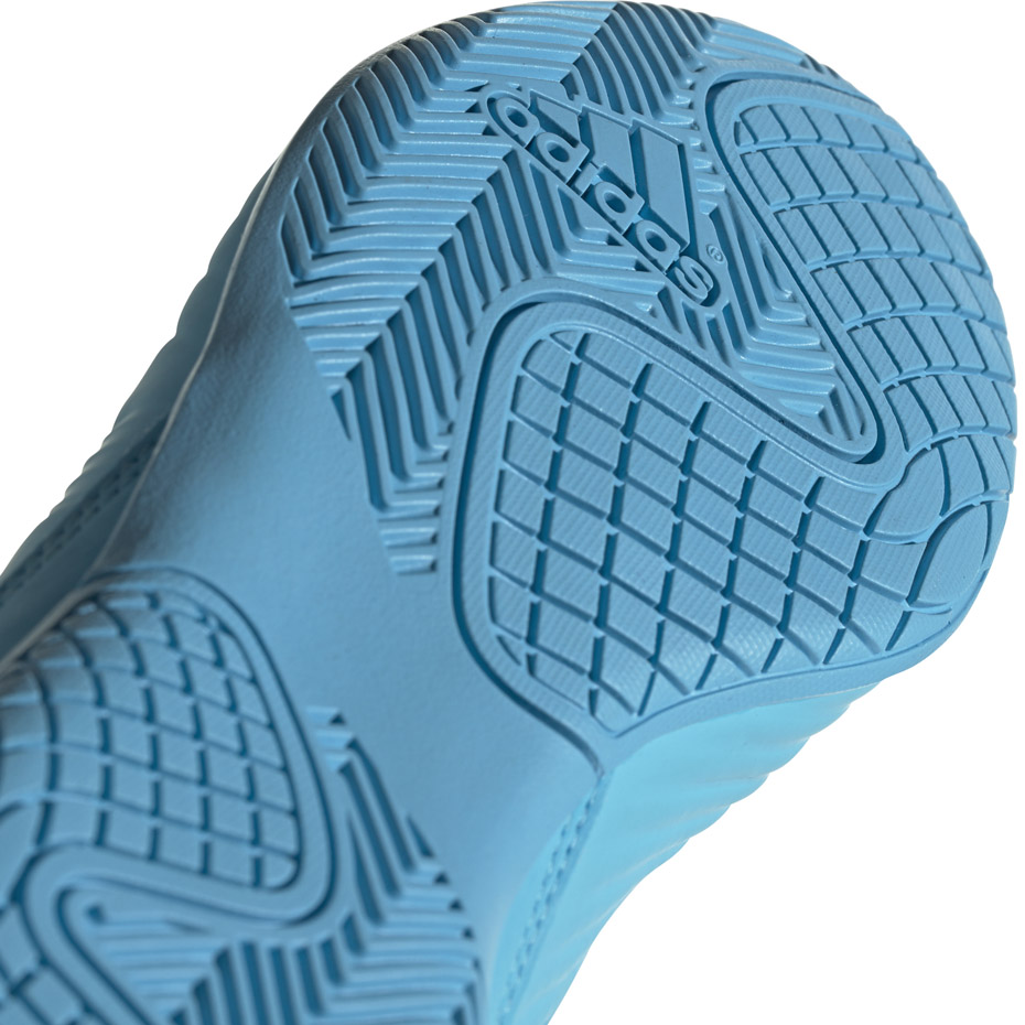 Buty piłkarskie adidas Predator 19.3 IN JUNIOR niebieskie G25807 - obrazek 6