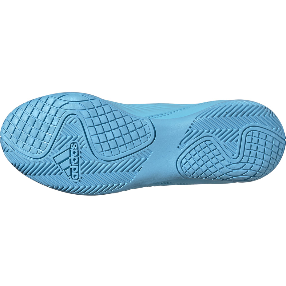 Buty piłkarskie adidas Predator 19.3 IN JUNIOR niebieskie G25807 - obrazek 7