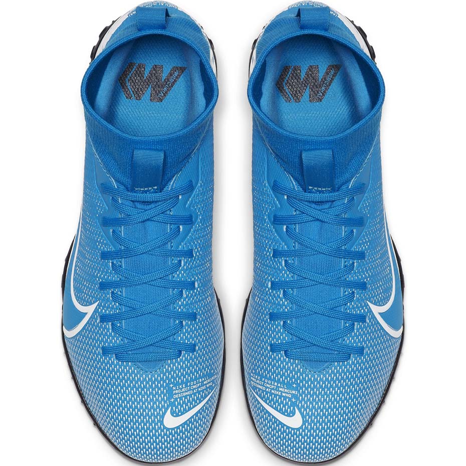 Buty piłkarskie Nike Mercurial Superfly 7 Academy TF JUNIOR AT8143 414 - obrazek 2