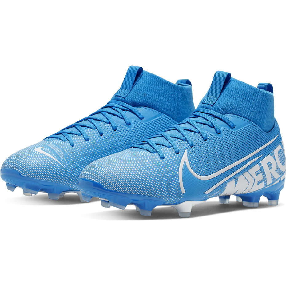 Buty piłkarskie Nike Mercurial Superfly 7 Academy FG/MG JUNIOR AT8120 414 - obrazek 2