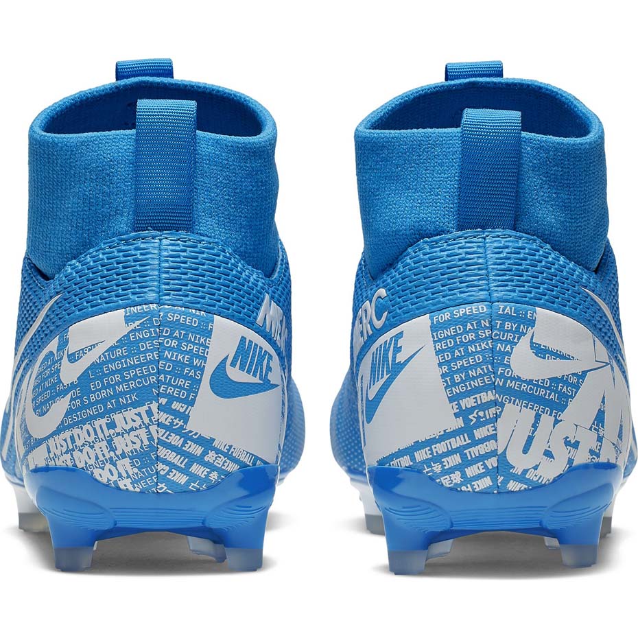 Buty piłkarskie Nike Mercurial Superfly 7 Academy FG/MG JUNIOR AT8120 414 - obrazek 3