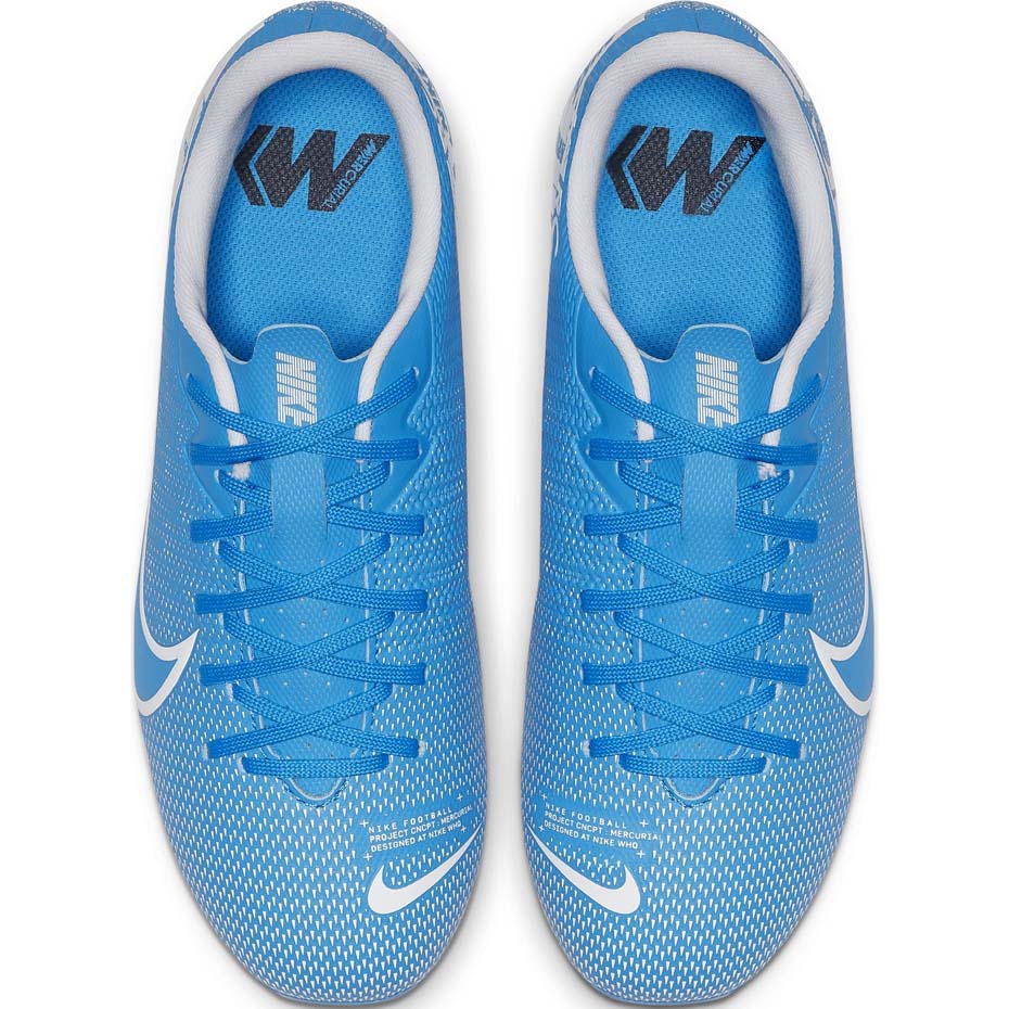 Buty piłkarskie Nike Mercurial Vapor 13 Academy FG/MG JUNIOR AT8123 414 - obrazek 2