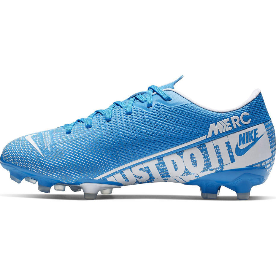 Buty piłkarskie Nike Mercurial Vapor 13 Academy FG/MG JUNIOR AT8123 414 - obrazek 3