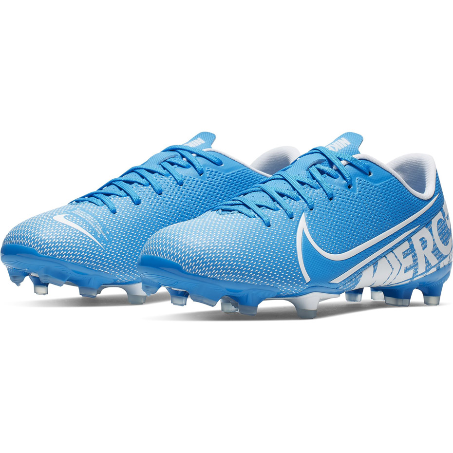 Buty piłkarskie Nike Mercurial Vapor 13 Academy FG/MG JUNIOR AT8123 414 - obrazek 4