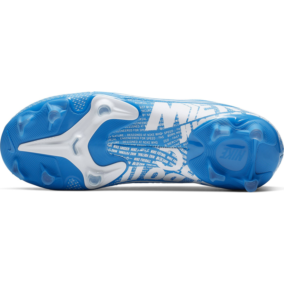 Buty piłkarskie Nike Mercurial Vapor 13 Academy FG/MG JUNIOR AT8123 414 - obrazek 7