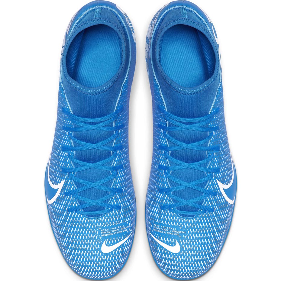 Buty piłkarskie Nike Mercurial Superfly 7 Club FG/MG AT7949 414 - obrazek 2