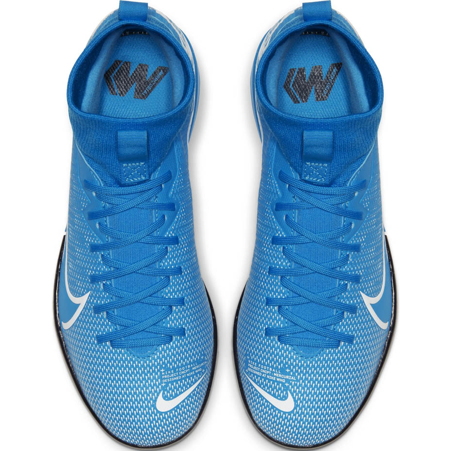 Buty piłkarskie Nike Mercurial Superfly 7 Academy IC JUNIOR AT8135 414 - obrazek 2