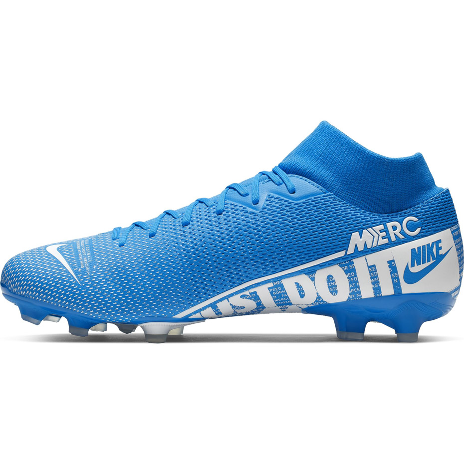 Buty piłkarskie Nike Mercurial Superfly 7 Academy FG/MG AT7946 414 - obrazek 3