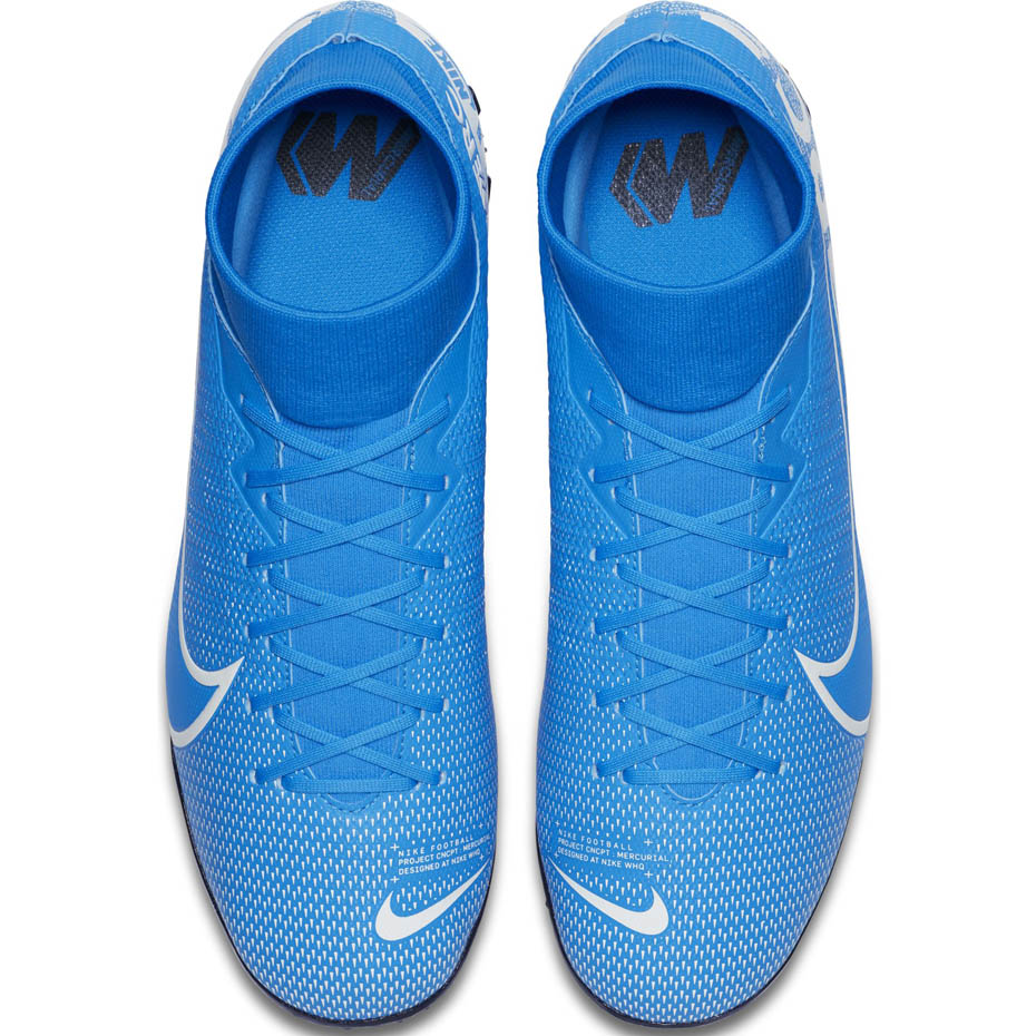 Buty piłkarskie Nike Mercurial Superfly 7 Academy TF AT7978 414 - obrazek 2