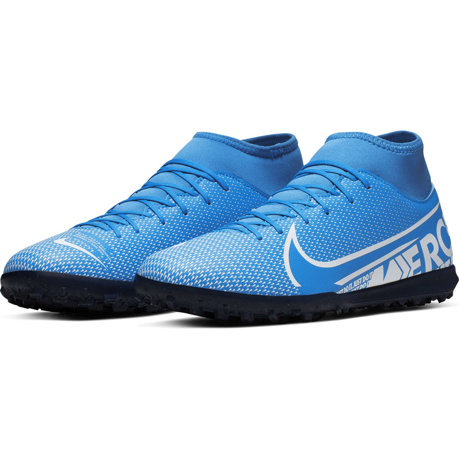 Buty piłkarskie Nike Mercurial Superfly 7 Club TF JUNIOR AT8156 414 - obrazek 4