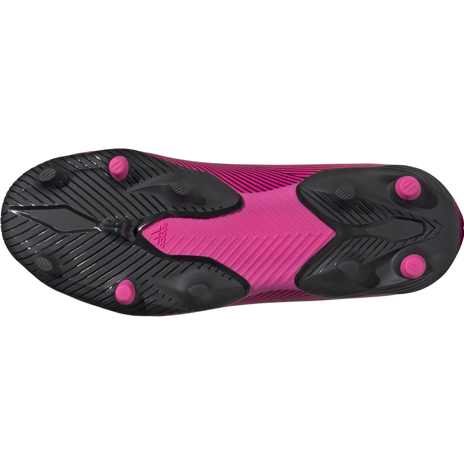 Buty piłkarskie adidas Nemeziz 19.3 LL FG JR różowe EF8848 - obrazek 7