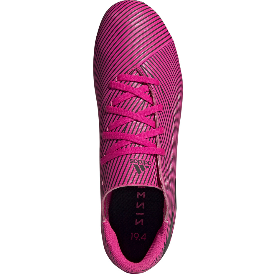 Buty piłkarskie adidas Nemeziz 19.4 FxG różowe F34392 - obrazek 2