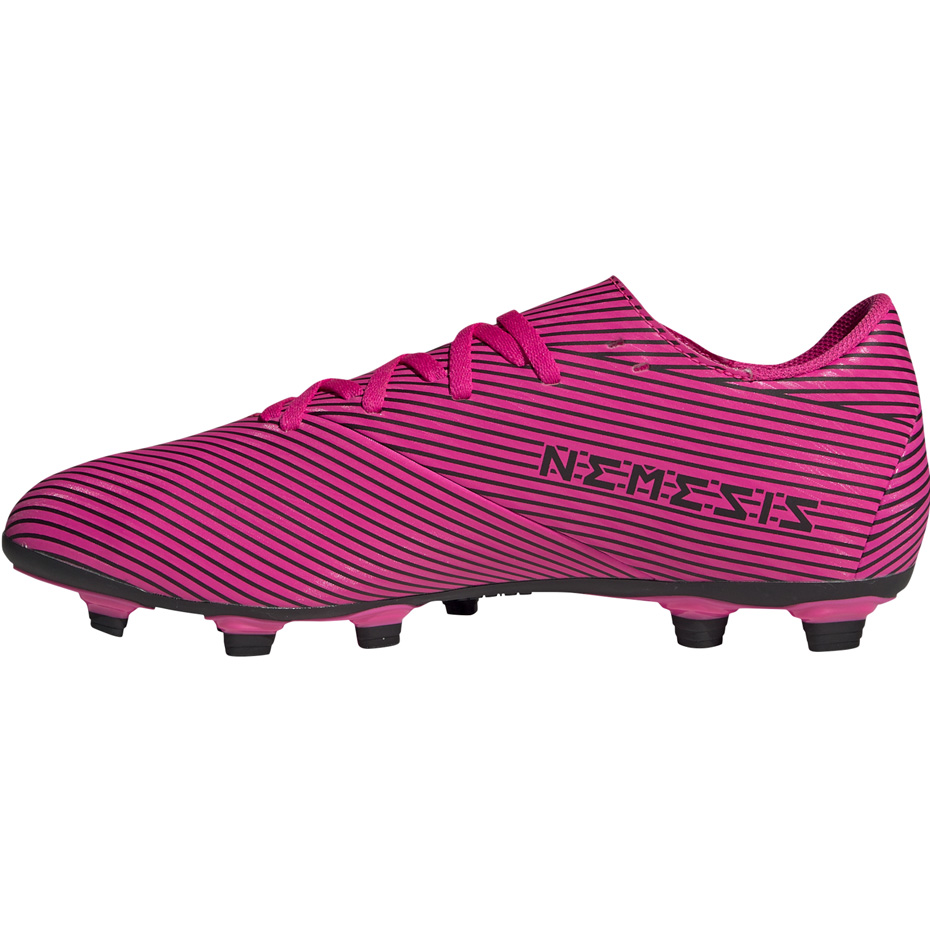 Buty piłkarskie adidas Nemeziz 19.4 FxG różowe F34392 - obrazek 3