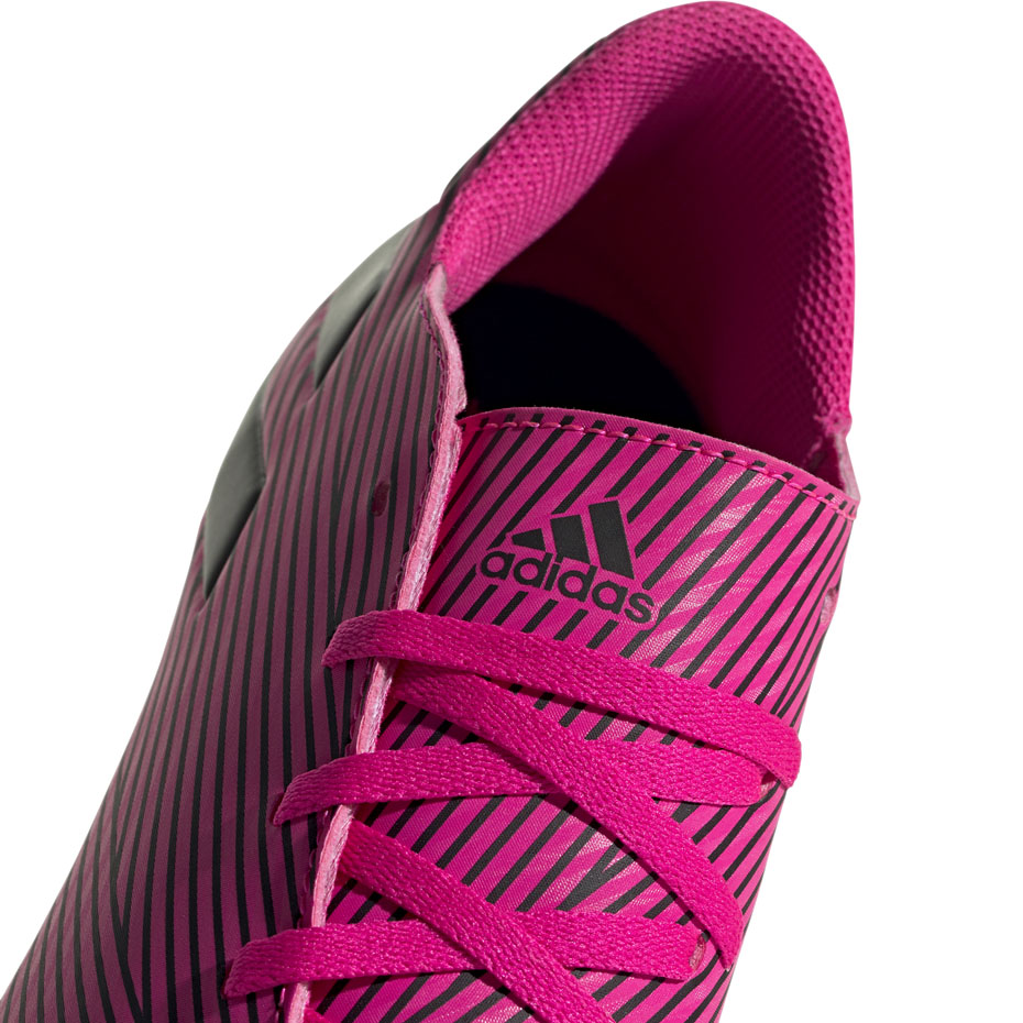 Buty piłkarskie adidas Nemeziz 19.4 FxG różowe F34392 - obrazek 4