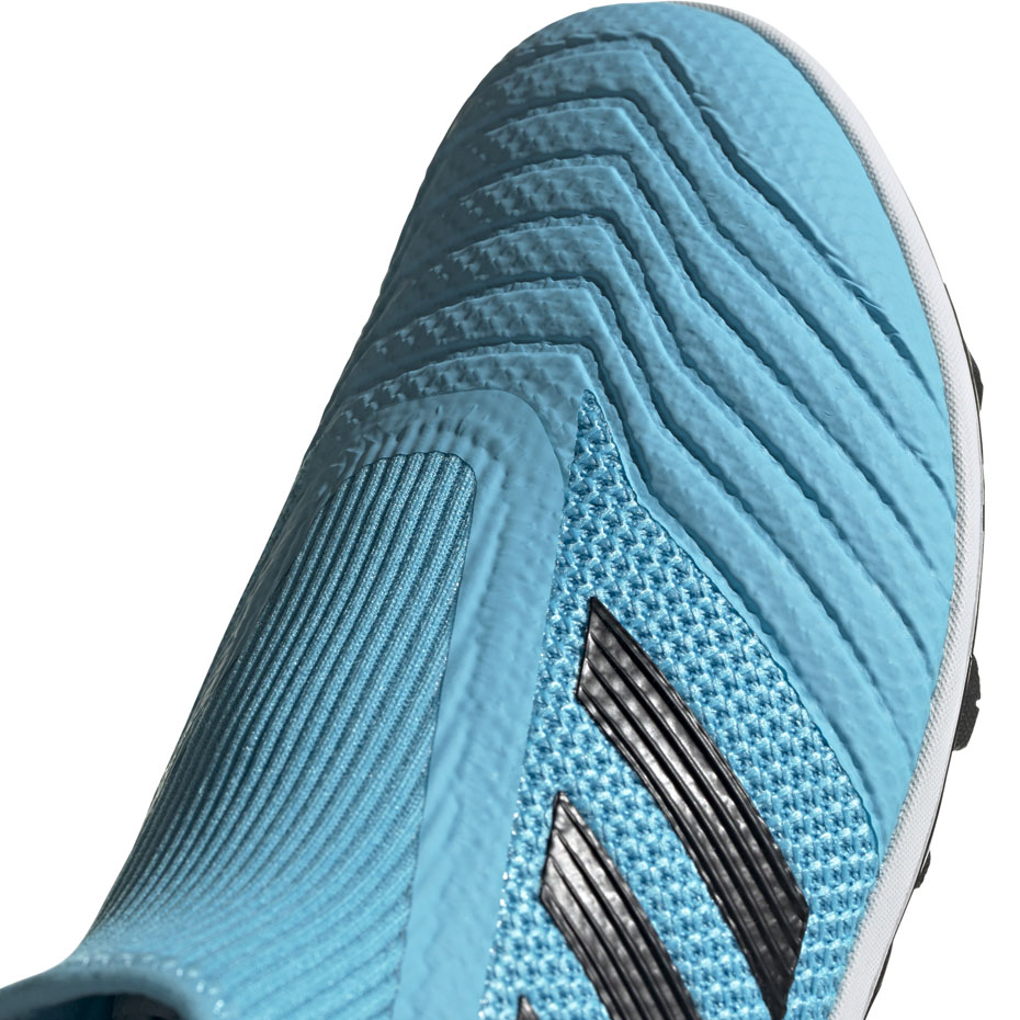 Buty piłkarskie adidas Predator 19.3 LL TF niebieskie EF0389 - obrazek 4