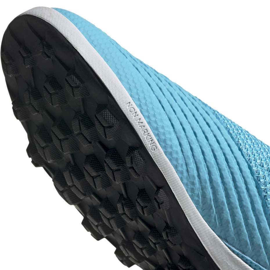 Buty piłkarskie adidas Predator 19.3 LL TF niebieskie EF0389 - obrazek 6