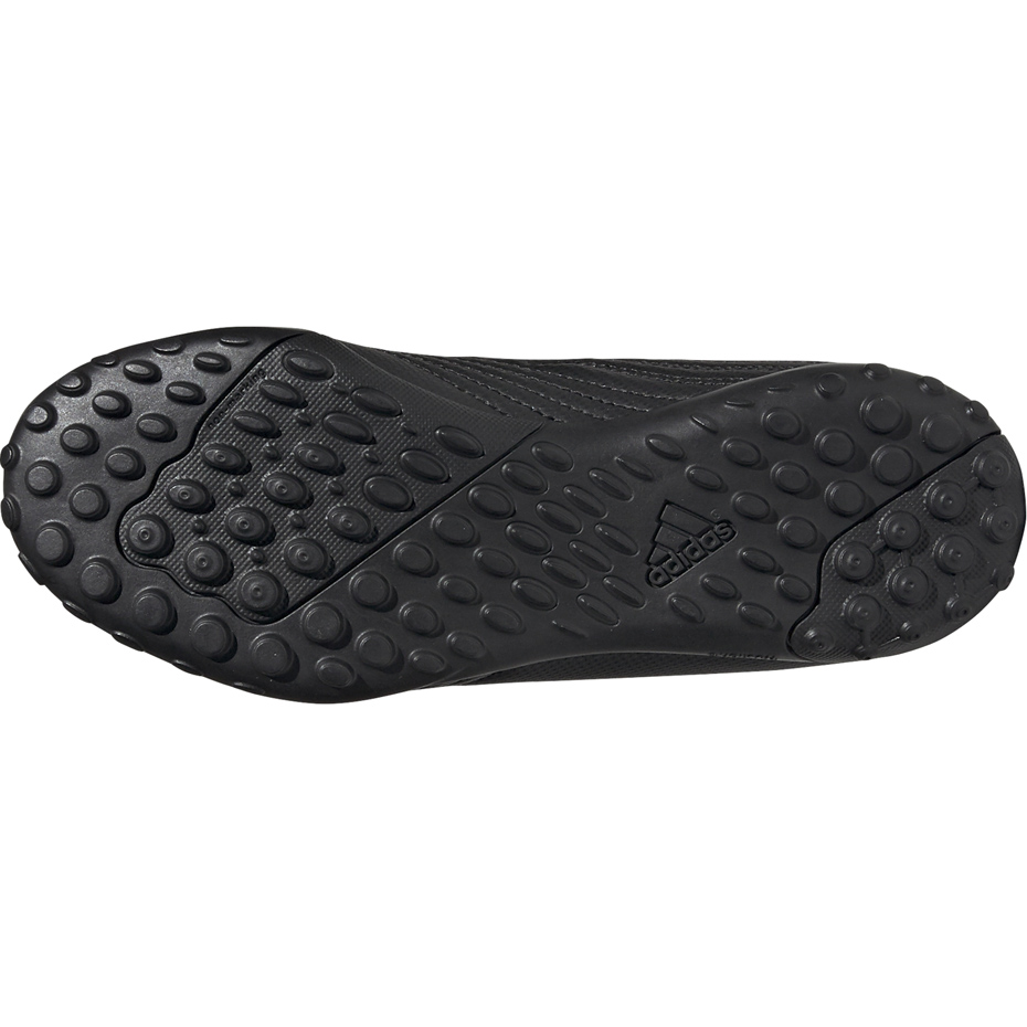 Buty piłkarskie adidas Predator 19.4 H&L TF JUNIOR czarno niebieskie G25827 - obrazek 7