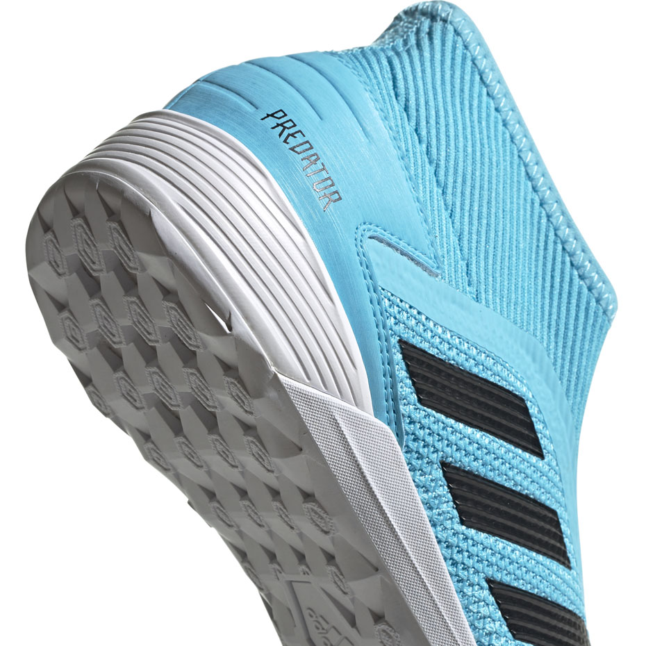 Buty piłkarskie adidas Predator 19.3 LL IN niebieskie EF0423 - obrazek 6