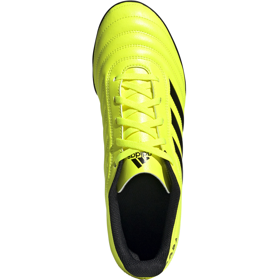 Buty piłkarskie adidas Copa 19.4 TF żółte F35483 - obrazek 2