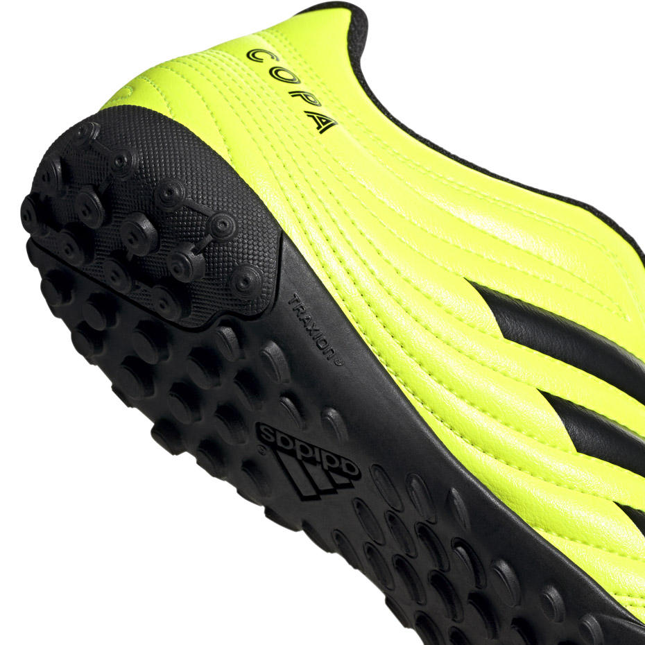 Buty piłkarskie adidas Copa 19.4 TF żółte F35483 - obrazek 5