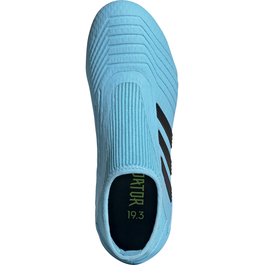 Buty piłkarskie adidas Predator 19.3 LL FG JUNIOR niebieskie EF9039 - obrazek 2