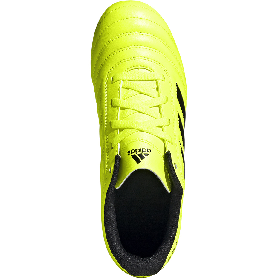 Buty piłkarskie adidas Copa 19.4 FG JUNIOR żółte F35461 - obrazek 2