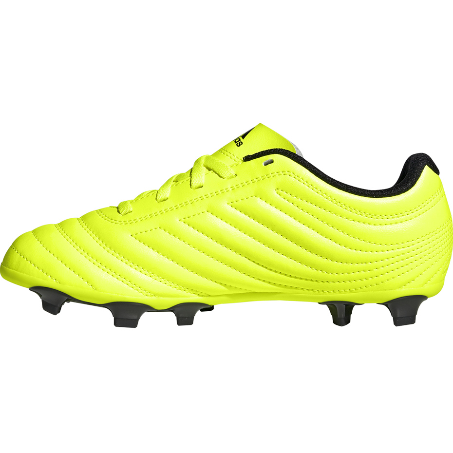 Buty piłkarskie adidas Copa 19.4 FG JUNIOR żółte F35461 - obrazek 3