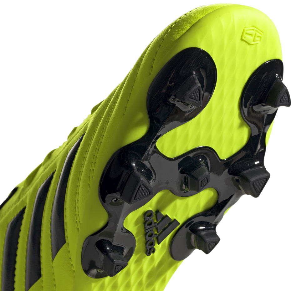 Buty piłkarskie adidas Copa 19.4 FG JUNIOR żółte F35461 - obrazek 6
