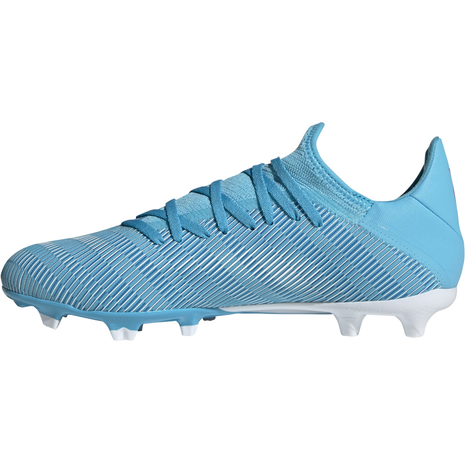 Buty piłkarskie adidas X 19.3 FG niebieskie F35383 - obrazek 2