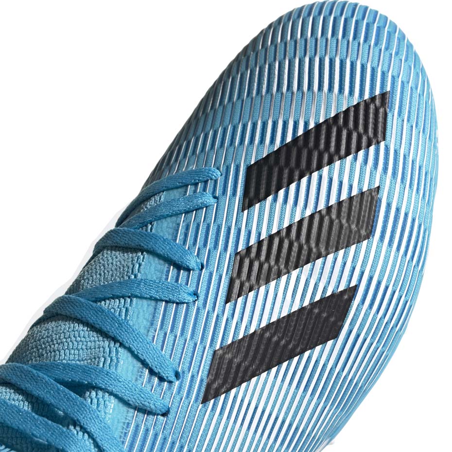 Buty piłkarskie adidas X 19.3 FG niebieskie F35383 - obrazek 4